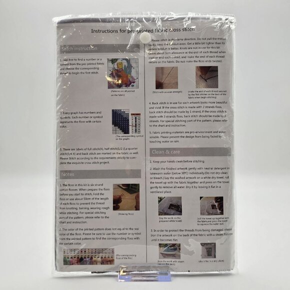 Maydear Four Seasons in Coast Cross Stitch Kit Pre-Printed Fabric - Picture 4 of 7